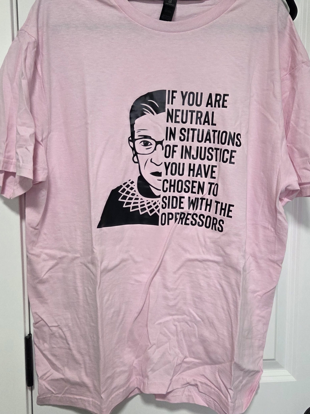 RBG injustice shirt - just made, never worn